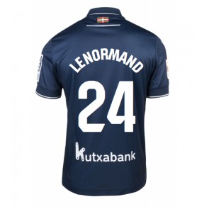 Real Sociedad Robin Le Normand #24 Bortatröja 2023-24 Kortärmad